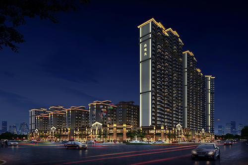 灯光展示对一个城市的标识