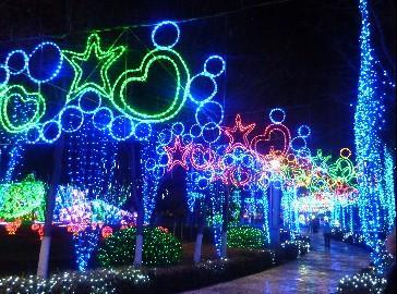 led室外亮化工程电费节省方法有很多